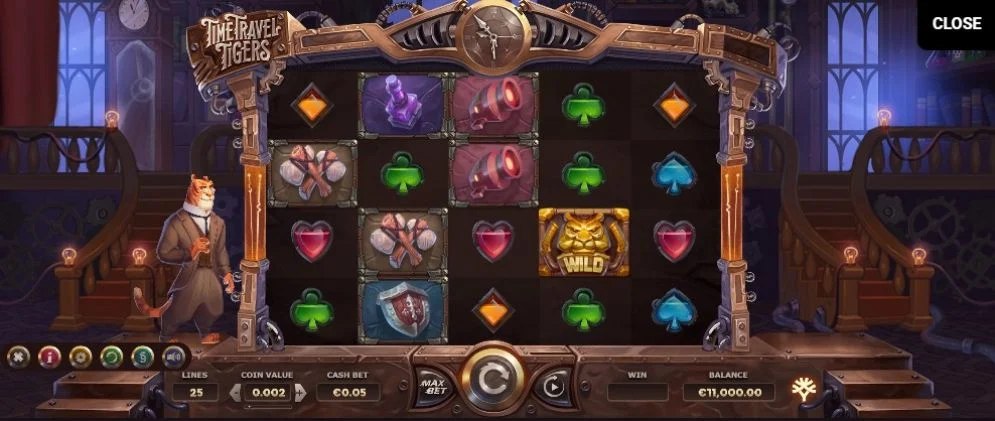 Time Travel Tigers Slot Review
